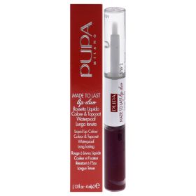 Made To Last Lip Duo - 005 Deep Ruby by Pupa Milano for Women - 0.13 oz Lipstick