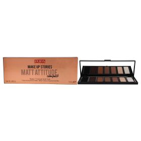 Make Up Stories Compact Palette - 003 Matt Attitude by Pupa Milano for Women - 0.469 oz Eye Shadow