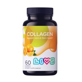 Collagen Gummies 100 mg Collagen Supplements for Women & Men Gummy Vitamins All Natural Gluten Free Non GMO Womens Vitamins Gummies Orange Flavor