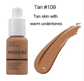 Explosive Press Type Oil Control Natural Color Matte Concealer Foundation Cream (Option: 109 2 pcs)
