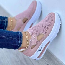Womens Sneakers Casual Shoes Ladies Running Shoes Female Platform Shoes Mesh Breathable Comfort Women Sport Shoes Tennis (Shoe Size: 38, Color: Pink)