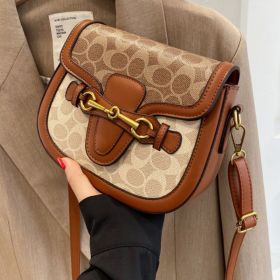 Vintage Women&#39;s Shoulder Bags High Quality Messenger Bags 2022 Trend Ladies Handbags and Purses Luxury Crossbody Bag for Women (Color: Chocolate)
