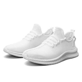 Running Shoes Sneakers Casual Men's Outdoor Athletic Jogging Sports Tennis Gym (Color: White, size: US 12 / EU 46)