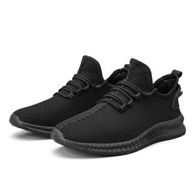 Running Shoes Sneakers Casual Men's Outdoor Athletic Jogging Sports Tennis Gym (Color: Black, size: US 9.5 / EU 43)