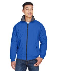 Men's Three-Season Classic Jacket - GRAPHITE - 5XL (Color: TRUE ROYAL, size: S)