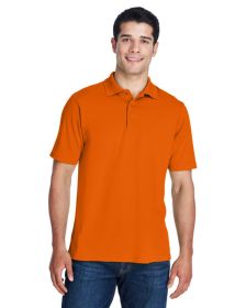 Men's Origin Performance Piqué Polo - ELECTRIC BLUE - 5XL (Color: CAMPUS ORANGE, size: S)