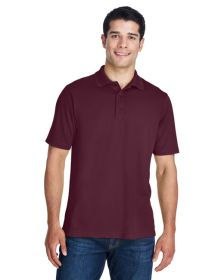 Men's Origin Performance Piqué Polo - ELECTRIC BLUE - 5XL (Color: Burgundy, size: 2XL)