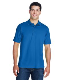 Men's Origin Performance Piqué Polo - ELECTRIC BLUE - 5XL (Color: TRUE ROYAL, size: XS)