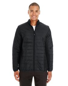 Men's Tall Prevail Packable Puffer - CARBON - XLT (Color: Black, size: XLT)