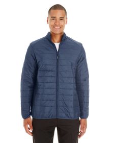 Men's Tall Prevail Packable Puffer - CARBON - XLT (Color: CLASSIC NAVY, size: 2XT)