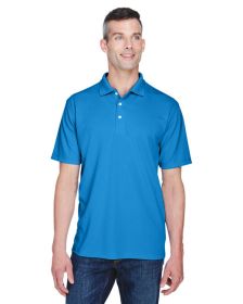 UltraClub 8445 Men's Cool & Dry Stain-Release Performance Polo (Color: PACIFIC BLUE, size: 5XL)
