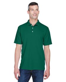 UltraClub 8445 Men's Cool & Dry Stain-Release Performance Polo (Color: FOREST GREEN, size: 5XL)