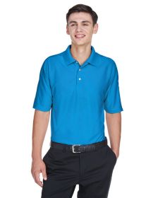 UltraClub 8415 Men's Cool & Dry Elite Performance Polo (Color: PACIFIC BLUE, size: L)