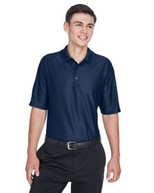 UltraClub 8415 Men's Cool & Dry Elite Performance Polo (Color: NAVY, size: 6XL)